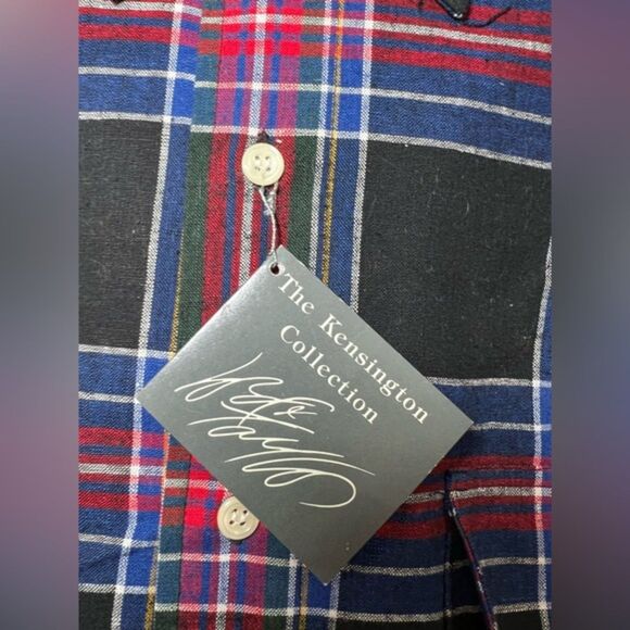 Vintage Lord & Taylor Kensington Collection Plaid Shirt - Picture 6 of 6
